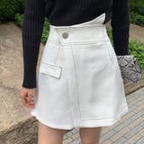 バイカラーステッチラップ風ショートパンツ | SPIGA | 詳細画像10