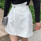 バイカラーステッチラップ風ショートパンツ | SPIGA | 詳細画像11