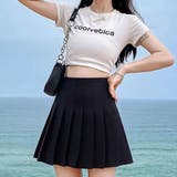 クロ | ベーシックプリーツミニスカート | SPIGA