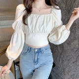 バックリボン2way長袖ブラウス | SPIGA | 詳細画像1