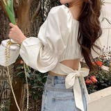 バックリボン2way長袖ブラウス | SPIGA | 詳細画像4