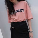ピンク | ロゴプリントTシャツ | SPIGA