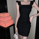 アシンメトリー肩フリルワンピース | SPIGA | 詳細画像2