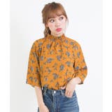 花柄シャーリング七分ハイネック | SpRay | 詳細画像5