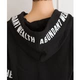 袖ロゴクロップド半袖パーカー | SpRay | 詳細画像11 