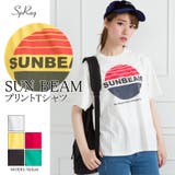SUN BEAMプリントTシャツ | SpRay | 詳細画像1 