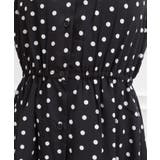 ドットオープンカラーノースリーブワンピース | SpRay | 詳細画像8