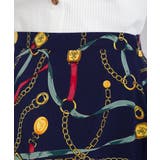 スカーフ柄イレギュラーヘムスカート | SpRay | 詳細画像10 