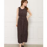 幾何学ノースリーブワンピース | SpRay | 詳細画像7 