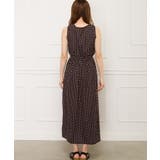 幾何学ノースリーブワンピース | SpRay | 詳細画像3 