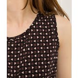 幾何学ノースリーブワンピース | SpRay | 詳細画像4 