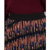 ピープル柄プリーツスカート | SpRay | 詳細画像9 