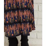 ピープル柄プリーツスカート | SpRay | 詳細画像10 