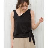 ブラック | フェイクレイヤードタンクトップ | SpRay