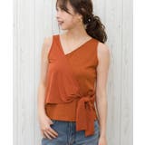 オレンジ | フェイクレイヤードタンクトップ | SpRay