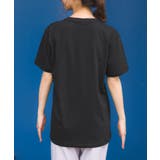 線描きバラプリント Tシャツ | SpRay | 詳細画像5 