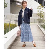 花柄プリーツスカート | SpRay | 詳細画像2 