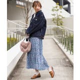 花柄プリーツスカート | SpRay | 詳細画像3 