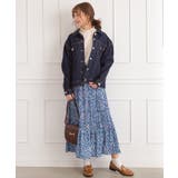 花柄プリーツスカート | SpRay | 詳細画像5 