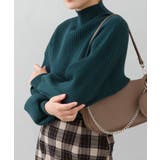 ボリュ ム袖ボトルネックニットトップス バルーンスリーブ | SpRay | 詳細画像12 