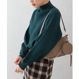 ボリュ ム袖ボトルネックニットトップス バルーンスリーブ | SpRay | 詳細画像13 