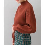 ボリュ ム袖ボトルネックニットトップス バルーンスリーブ | SpRay | 詳細画像10 