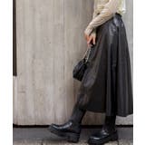 エコレザーロングスカート | SpRay | 詳細画像10