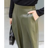 エコレザーロングスカート | SpRay | 詳細画像4