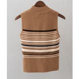 マルチボーダーハイネックタンク | SpRay | 詳細画像8