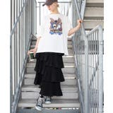 アシメプリーツティアードロングスカート | SpRay | 詳細画像34