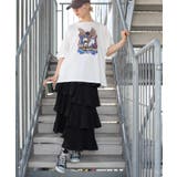 アシメプリーツティアードロングスカート | SpRay | 詳細画像35