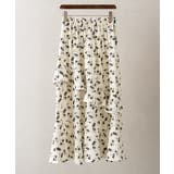 花柄フリルロングスカート | SpRay | 詳細画像14