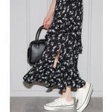 花柄フリルロングスカート | SpRay | 詳細画像7