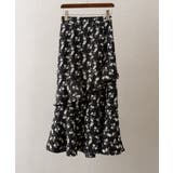 花柄フリルロングスカート | SpRay | 詳細画像8