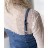 デニムレースアップキャミミニワンピース | SpRay | 詳細画像11