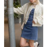 デニムレースアップキャミミニワンピース | SpRay | 詳細画像13