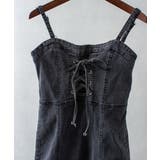 デニムレースアップキャミミニワンピース | SpRay | 詳細画像15