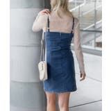 デニムレースアップキャミミニワンピース | SpRay | 詳細画像9