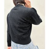 パールボタンストーン付カーディガン | SpRay | 詳細画像13 