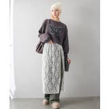 裏起毛デニムバタフライトップス | SpRay | 詳細画像10 