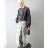 裏起毛デニムバタフライトップス | SpRay | 詳細画像12 