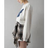 裏起毛デニムバタフライトップス | SpRay | 詳細画像22 