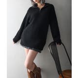 ハイネックZIP BIGニット | SpRay | 詳細画像32