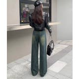 デニムスタッズストレートパンツ | SpRay | 詳細画像5