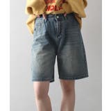 デニムハーフパンツ | SpRay | 詳細画像2 