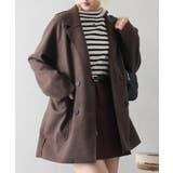 ブラウン | 圧縮ウールBIGジャケット | SpRay