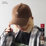 【R】イニシャル刺繍キャップ | SpRay | 詳細画像1