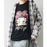 BETTYプリント BIG Tシャツ | SpRay | 詳細画像4