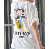 BACKプリントBETTY BIG Tシャツ | SpRay | 詳細画像16