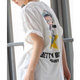 BACKプリントBETTY BIG Tシャツ | SpRay | 詳細画像17
